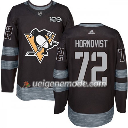 Herren Eishockey Pittsburgh Penguins Trikot Patric Hornqvist 72 1917-2017 100th Anniversary Adidas Schwarz Authentic